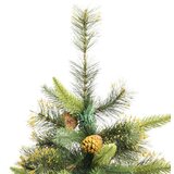  Umjetno božićno drvce sa šarkama i šiškama 210 cm | shoptok.hr