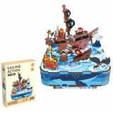  Drvene muzicke puzzle 3d sailing action 68054 ( 91/71767 ) Cene