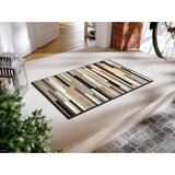 wash+dry PREDPRAŽNIK Mikado Stripes 50/75 cm potiskano rjava, siva, bež | Shoptok.si