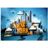  Tapeta - New York - welcome 100x70 | shoptok.hr