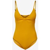 Pieces Bib Enodelne kopalke Rumena | Shoptok.si