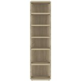  Ormarići za cipele 2 kom boja hrasta sonome 27,5 x 27 x 102 cm | shoptok.hr