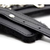 LateToBed BDSM Line Okovi Black Padded Interior | Shoptok.si