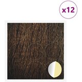  Ljepljiva Pokrivač za Vijake 12 pcs Smeđi hrast Ø 20 x 0 5 mm | shoptok.hr