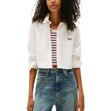 Tommy Hilfiger Srajce & Bluze TJW REG CROP STRIPE DW0DW21400 Bela | Shoptok.si