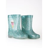 TRENDI glitter high boots girls mint Cene'.'