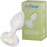 Desirel GlowPlug - svjetleći analni plug - mali (srebrni) | shoptok.hr