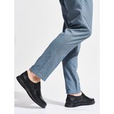 Shelvt Men's black slip-on shoes | shoptok.hr