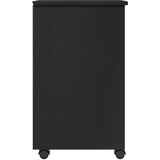  Mobilni ormar Crna 34 x 39 x 65,5 cm Masivna borovina | Eponuda.com