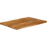 Stolna ploča sa živim rubom 100x60x2,5cm od masivnog drva manga | shoptok.hr