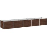  Povišeni vrtni krevet Crna 400 x 80 x 55 cm | shoptok.hr
