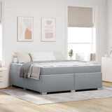 vidaXL Konstrukcija postelje Drugo Svetlo siva 180 x 200 cm blago | Shoptok.si