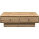  Kava Stol Umjetnički hrast 90 x 90 x 28 cm Konstruirano drvo | shoptok.hr