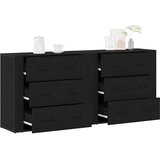  Kreveta Crni hrast 160 x 33 x 70 cm Konstruirano drvo | shoptok.hr