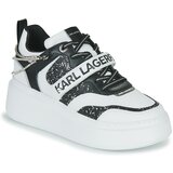 Karl Lagerfeld Nizke superge ANAKAPRI Krystal Strap Lo Lace Bela | Shoptok.si