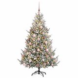  Umjetno božićno drvce s kuglicom 210 cm 300 LED lampica | shoptok.hr