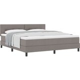  Postelja boxspring z vzmetnico Taupe 180 x 200 cm blago, (5000128238) | Shoptok.si
