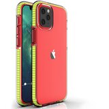  Futrola Spring clear TPU za Apple iPhone 12 Pro - Žuta KP8646 | Shoptok.si
