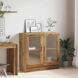 vidaXL Knjižna omara artisan hrast 82,5x30,5x80 cm inženirski les | Shoptok.si
