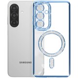 AVIZAR Diamantno ohišje za Samsung Galaxy A26 MagSafe Obris Strass, Modra, (5000011886) | Shoptok.si