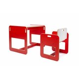 Hanah home Dječiji set Sto i stolica, 53x45x44.5cm, Crvena | Eponuda.ba