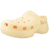 Crocs Cokli CLASSIC PLATFORM PEARLCLOG Oranžna