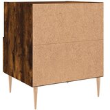  Noćni ormarić boja hrasta 40x35x47,5 cm od konstruiranog drva | Eponuda.com