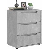  Komoda VISNES beton siva 60x40x73 cm konstruirano drvo | shoptok.hr
