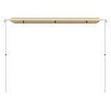 Tenda za kamp-prikolicu i karavan 4 x 2,5 x 2,15 m bež | shoptok.hr