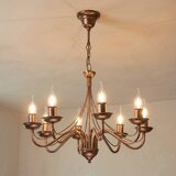  Luster na lancu ANTON 8xE14/60W/230V bronzan | Eponuda.com