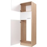 RESPEKTA Omara Za Vgradno Napravo Merle, Barva Hrasta, Bela | Shoptok.si