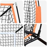 vidaXL Baze i Softbol Crna 180 x 90 x 153 cm Poliester | shoptok.hr