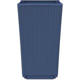  Vrtne sadilice 2 kom plava siva 32,5 x 32,5 x 57 cm PP | Eponuda.com