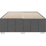  Okvir za krevet bez madraca tamnosivi 140 x 190 cm od tkanine | shoptok.hr