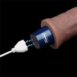 Lovetoy Real Softee Vibrating Dildo 9.5" Brown | Shoptok.si
