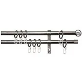 Karniša metalna LUCCA fi16/19 120-230cm 2kan