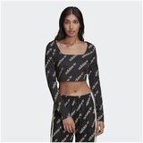 Adidas Majice s kratkimi rokavi Ls Cr Top Črna | Shoptok.si