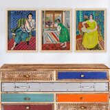 Wallity Set uramljenih slika 3NTC_UN895327, 3 Dela | ePonuda.com