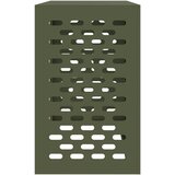  Pokrov za klima uređaj Maslinovo zelena 110 x 50 x 80 cm Čelik | shoptok.hr
