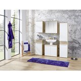 Mömax omarica za pod umivalnik mindi, bela, hrast | Shoptok.si