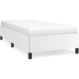 Maison Chic Posteljni okvir - Enojna postelja - Postelja za odrasle bel 100x200 cm umetno usnje-J6205, (21767964) | Shoptok.si