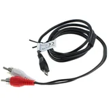 Adapter audio iz MicroUSB na 2 x RCA priključek
