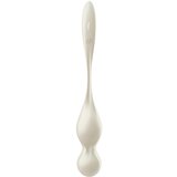 Satisfyer Love Birds 1 - pametna, vibracijska gejša krogla (bela) | Shoptok.si
