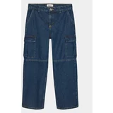 Kids Only Jeans hlače 15304255 Mornarsko modra Straight Fit