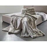 Ambiente krznena odeja 150/200 cm srebrne barve | Shoptok.si