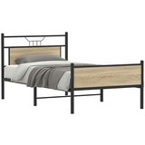  Posteljni okvir brez vzmetnice sonoma hrast 107x203 cm inž. les, (21791059) Cene