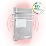 Klarstein Hot Spot Wave, infracrveni grijač, 51 x 80 cm, 20 m², 1000 W, podesiva snaga, IP24, aluminij | shoptok.hr