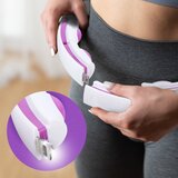  Hhm17 hula hop bijelo/ljubičasto magnetski s utegom + brojač hms | shoptok.hr