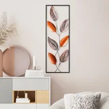 Zidna dekoracija List 3, 32x90 cm, Šarena