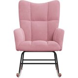  Gugalni stol roza žamet, (20702406) | Shoptok.si